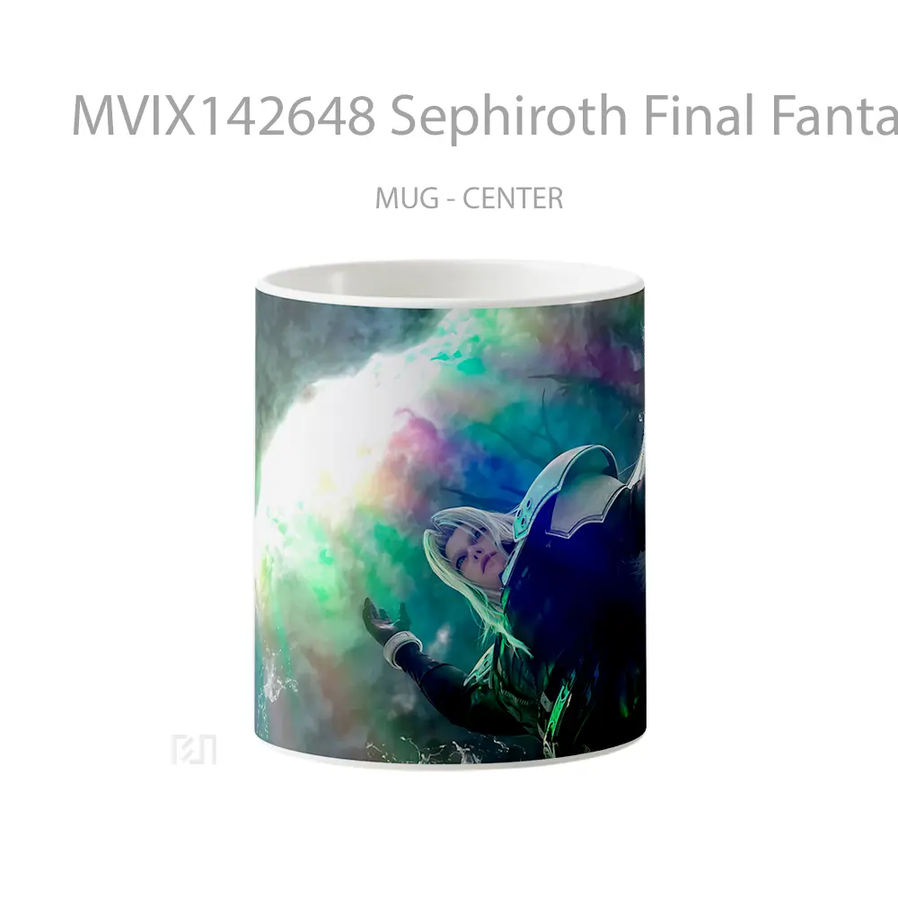 Mug Sephiroth Final Fantasy 7 Remake Rebirth Gelas Keramik Unik