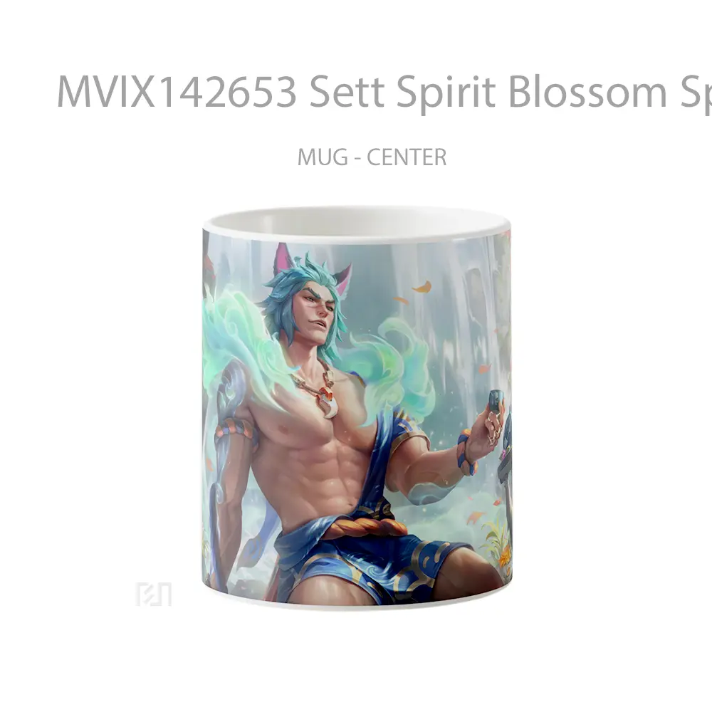 Mug Sett Spirit Blossom Springs Skin Lol Splash Art Cangkir Gamer