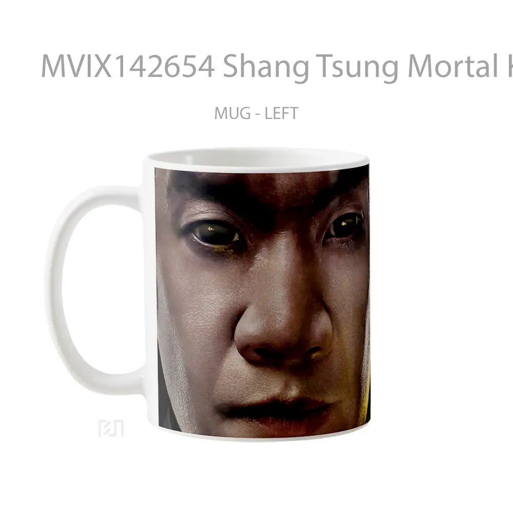 Mug Shang Tsung Mortal Kombat 2 Poster Gelas Keramik Unik - All-side / Desain