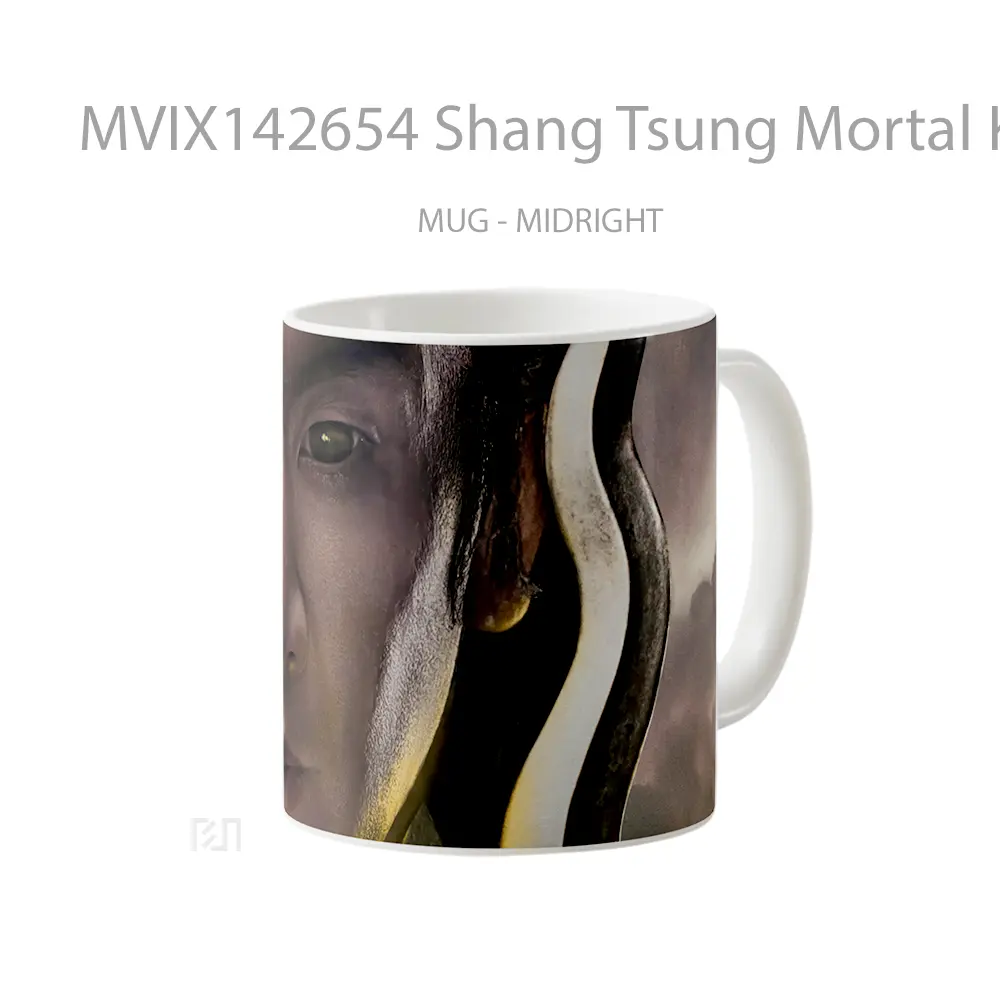 Mug Shang Tsung Mortal Kombat 2 Poster Gelas Keramik Unik - All-side / Desain