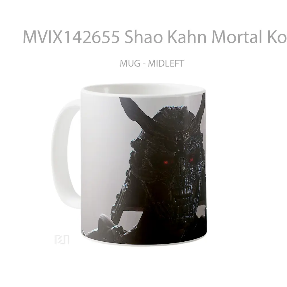 Mug Shao Kahn Mortal Kombat 2 Movie Gelas Keramik Unik - All-side / Desain
