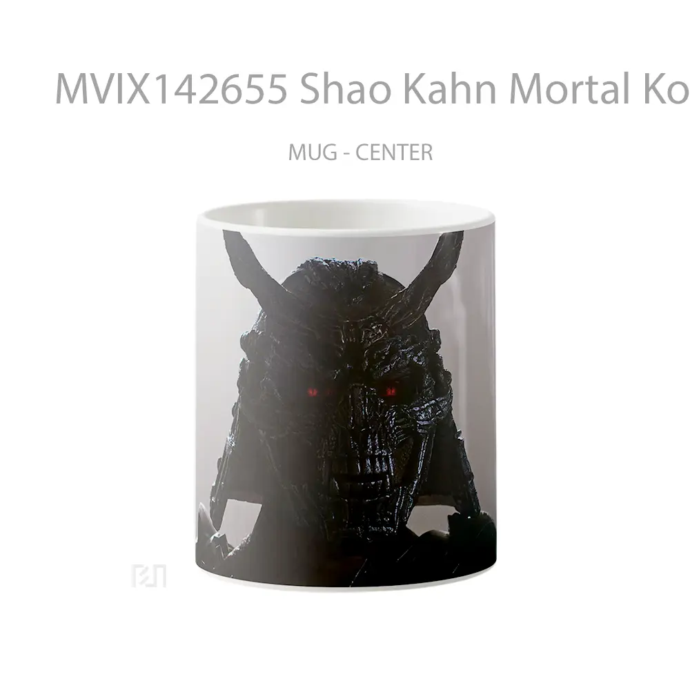 Mug Shao Kahn Mortal Kombat 2 Movie Gelas Keramik Unik