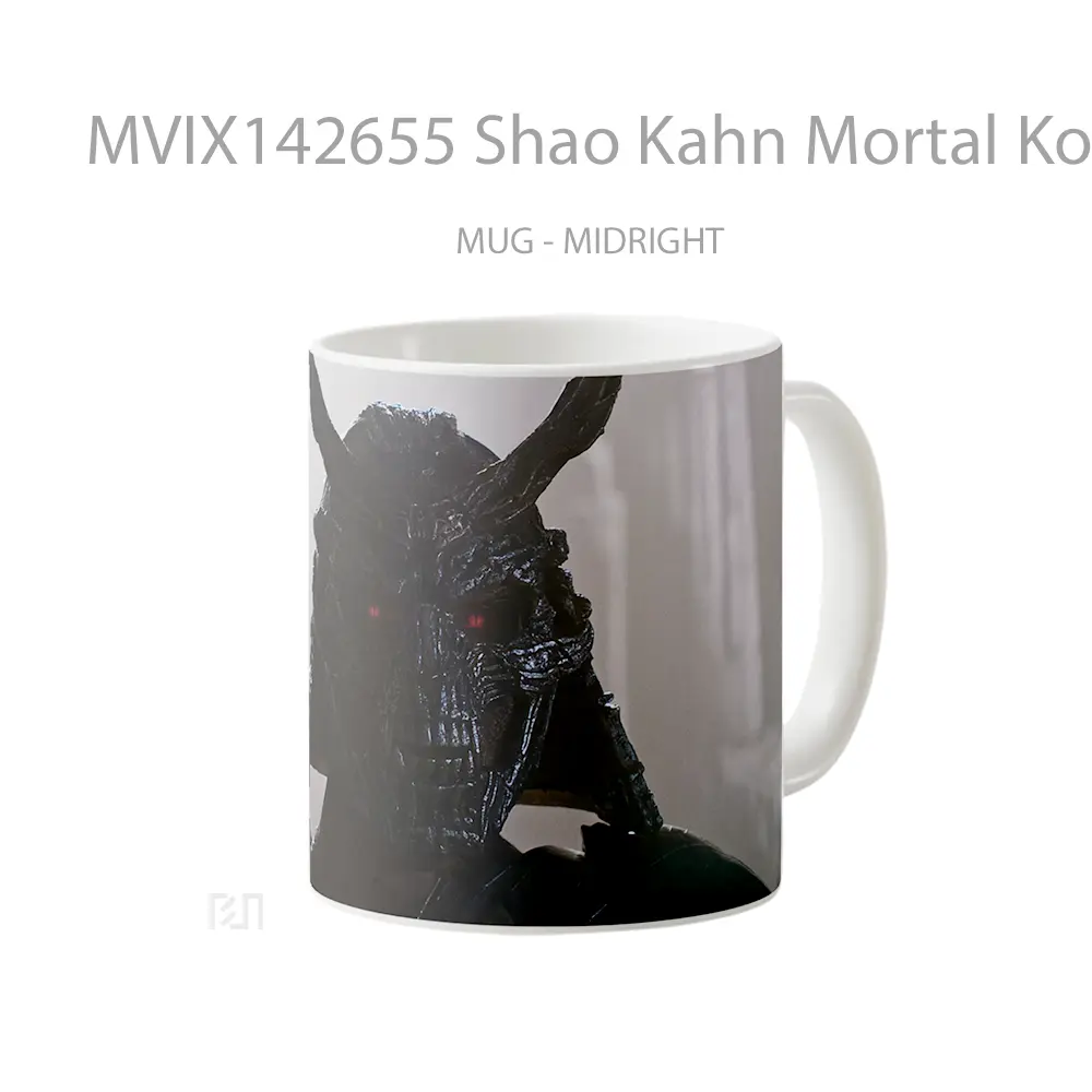 Mug Shao Kahn Mortal Kombat 2 Movie Gelas Keramik Unik - All-side / Desain