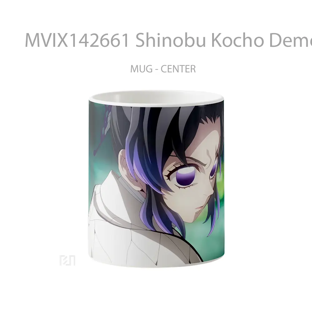 Mug Shinobu Kocho Demon Slayer Infinity Castle Gelas Keramik Unik