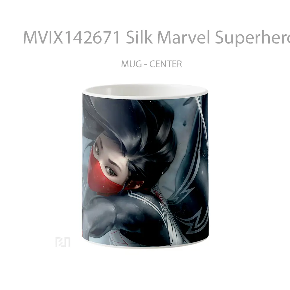 Mug Silk Marvel Superhero Gelas Superhero