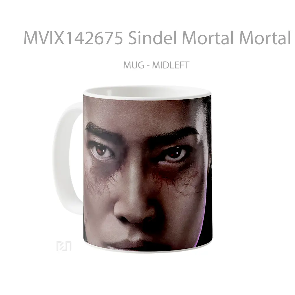 Mug Sindel Mortal Mortal Kombat 2 Poster Gelas Keramik Unik - All-side / Desain