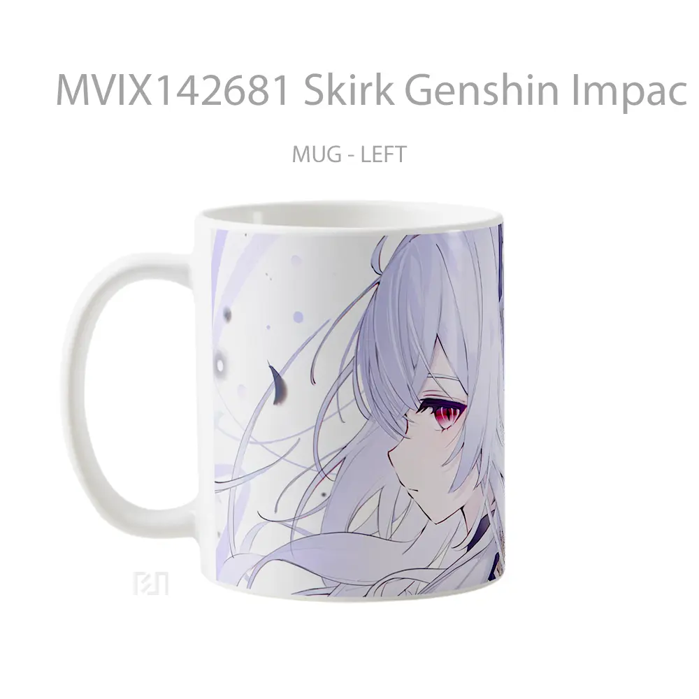 Mug Skirk Genshin Impac Gelas Keramik Unik - All-side / Desain