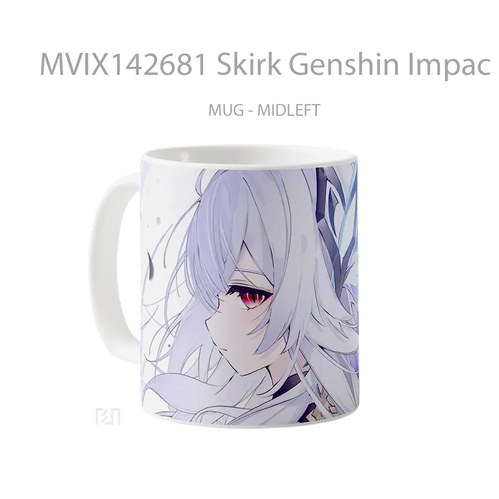 Mug Skirk Genshin Impac Gelas Keramik Unik - All-side / Desain