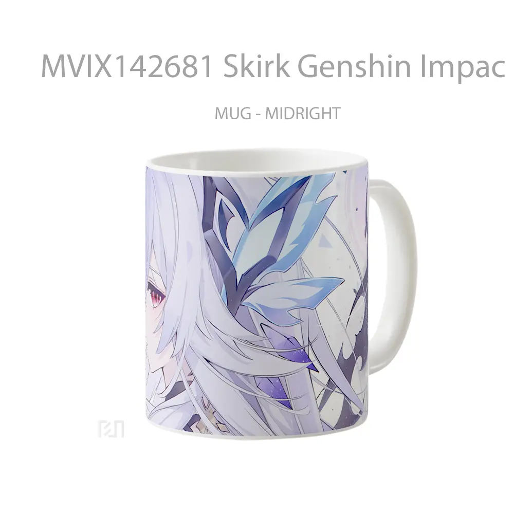 Mug Skirk Genshin Impac Gelas Keramik Unik - All-side / Desain