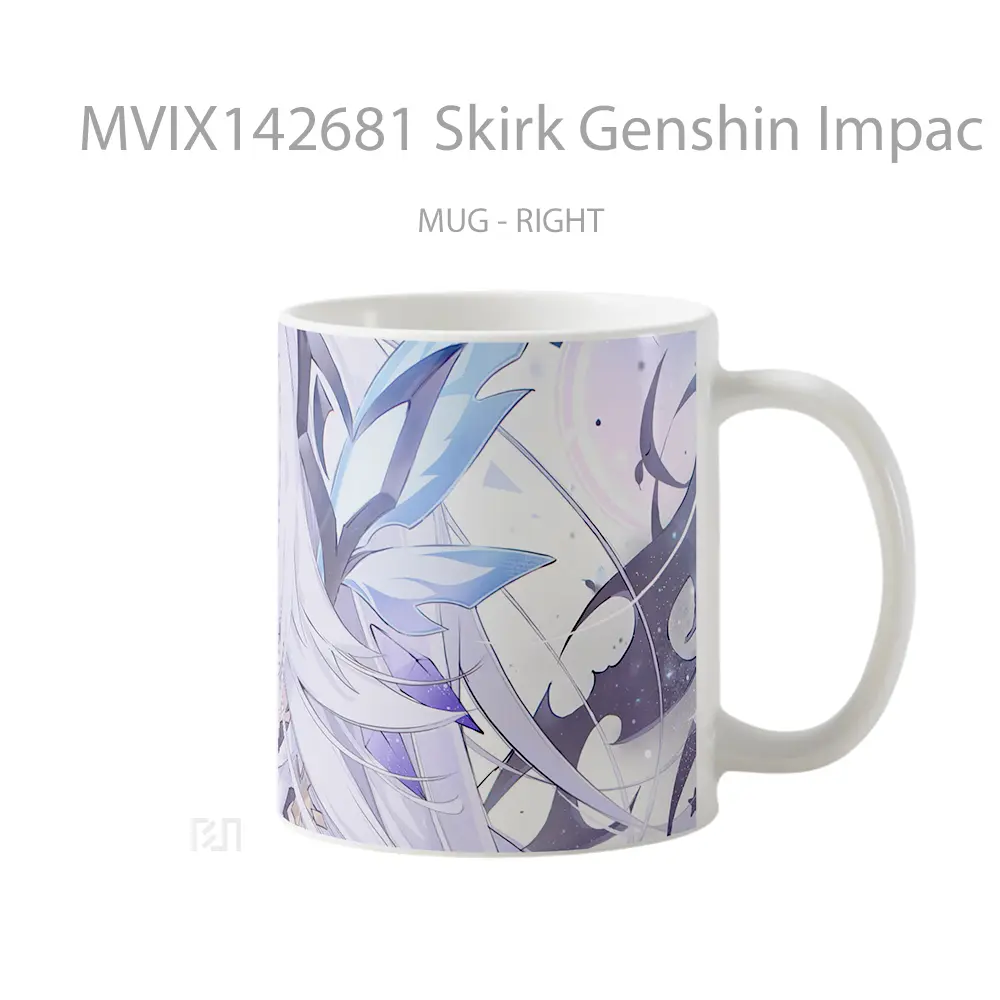 Mug Skirk Genshin Impac Gelas Keramik Unik - All-side / Desain