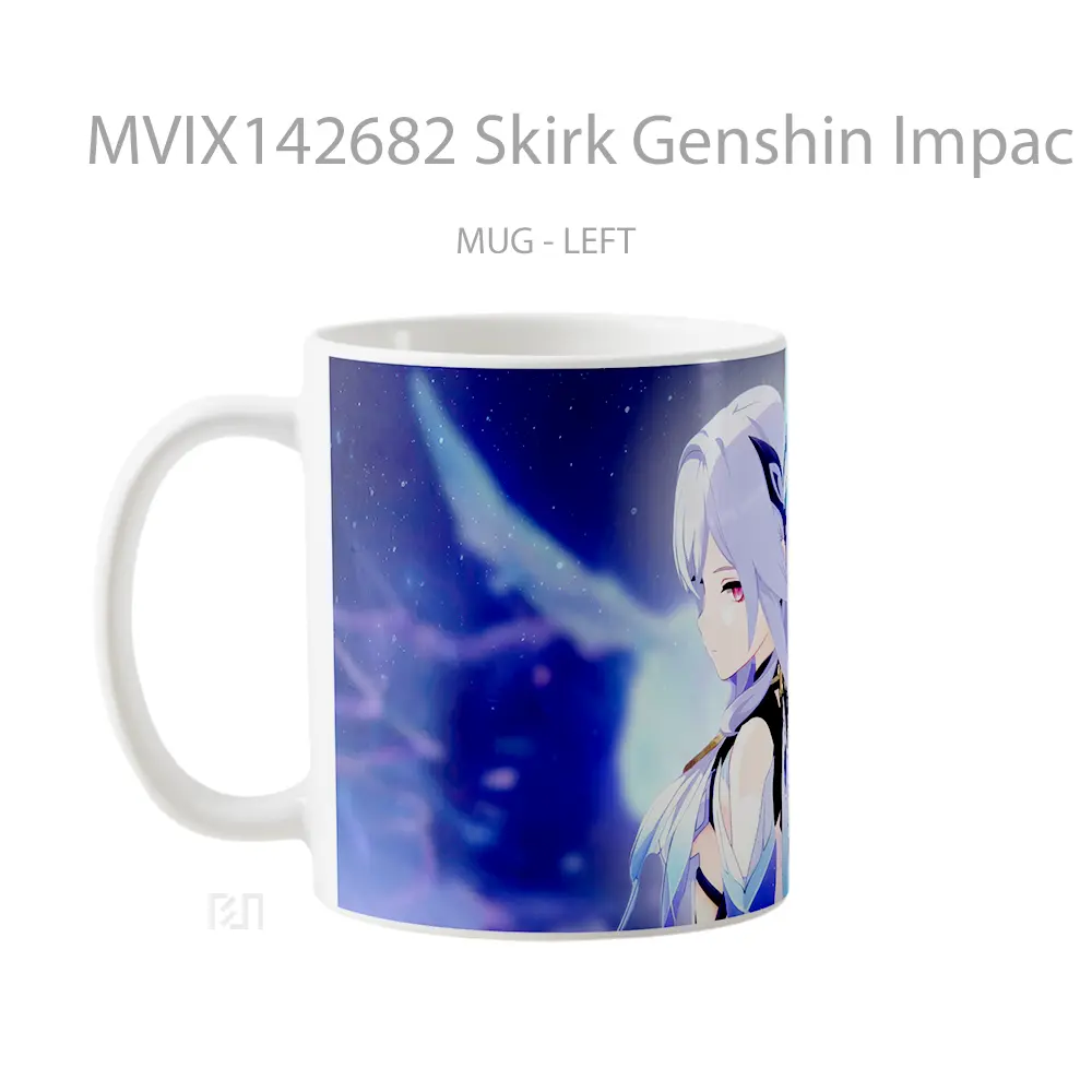 Mug Skirk Genshin Impac Gelas Keramik Unik - All-side / Desain