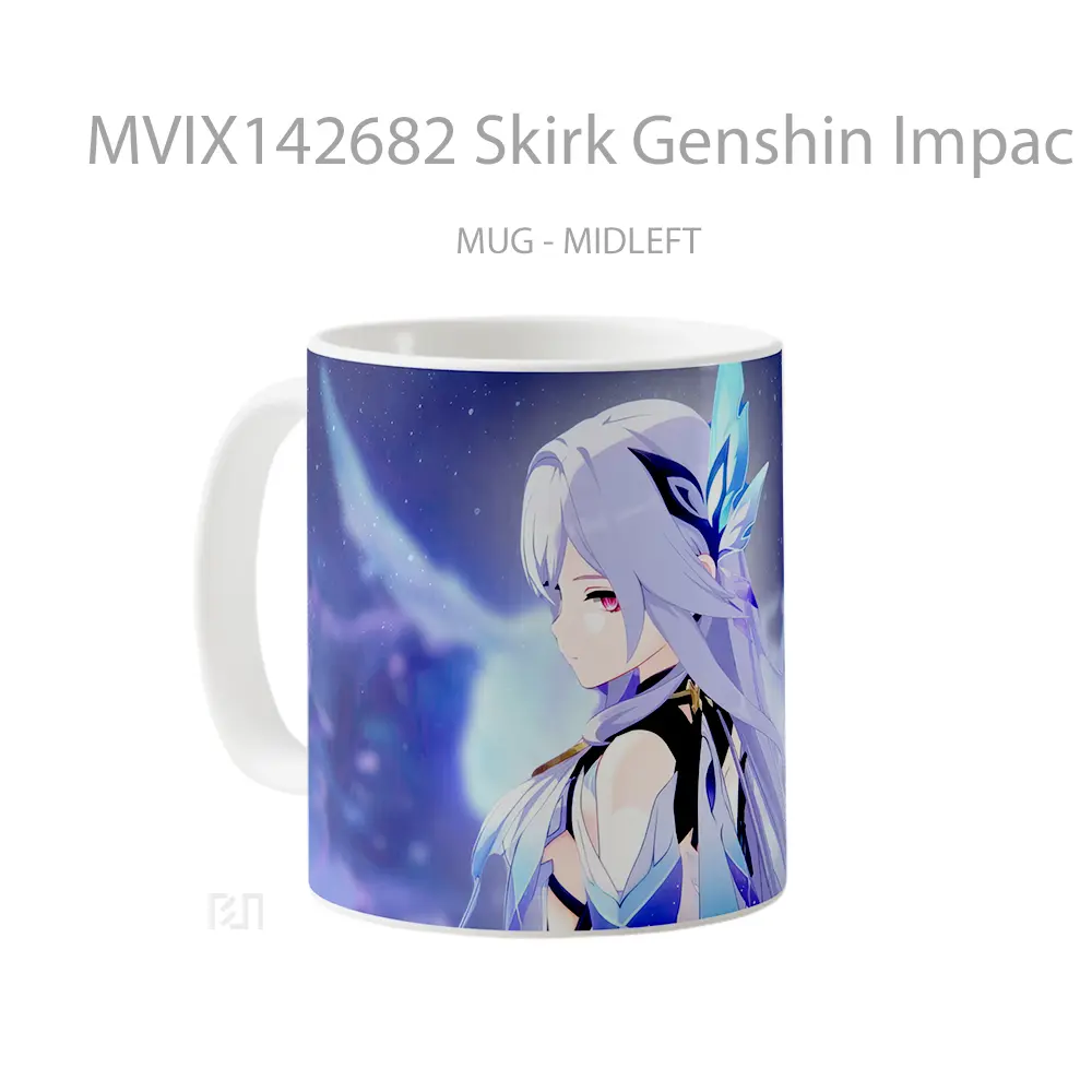 Mug Skirk Genshin Impac Gelas Keramik Unik - All-side / Desain