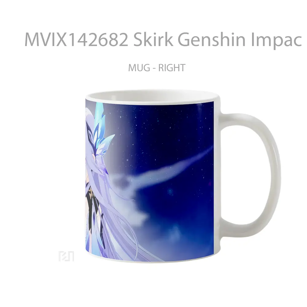 Mug Skirk Genshin Impac Gelas Keramik Unik - All-side / Desain
