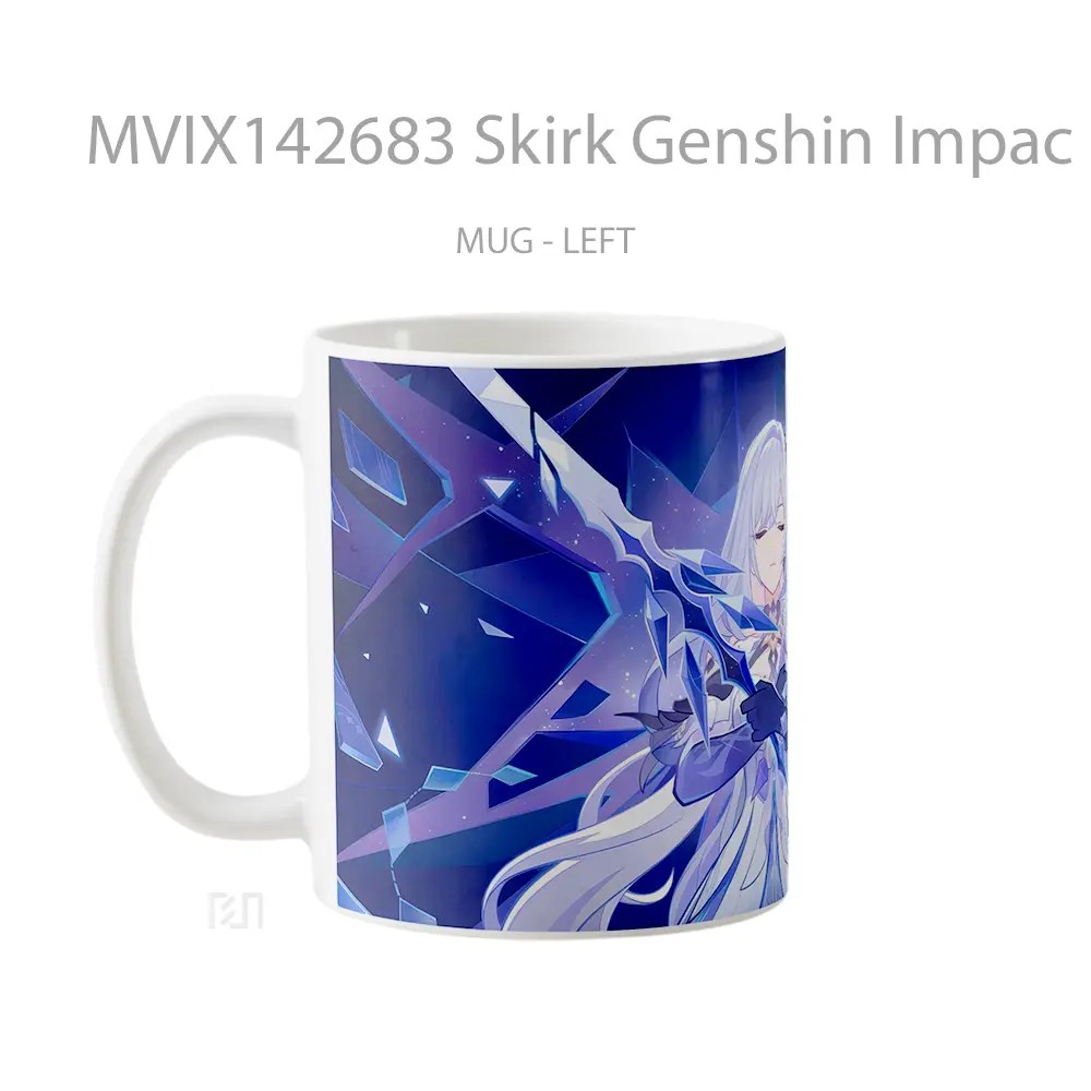 Mug Skirk Genshin Impac Gelas Keramik Unik - All-side / Desain