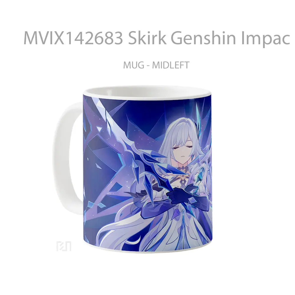 Mug Skirk Genshin Impac Gelas Keramik Unik - All-side / Desain
