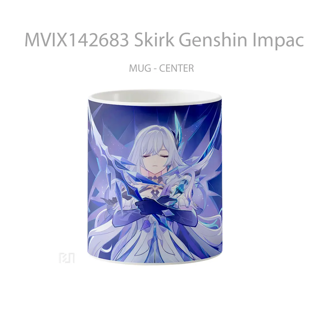 Mug Skirk Genshin Impac Gelas Keramik Unik