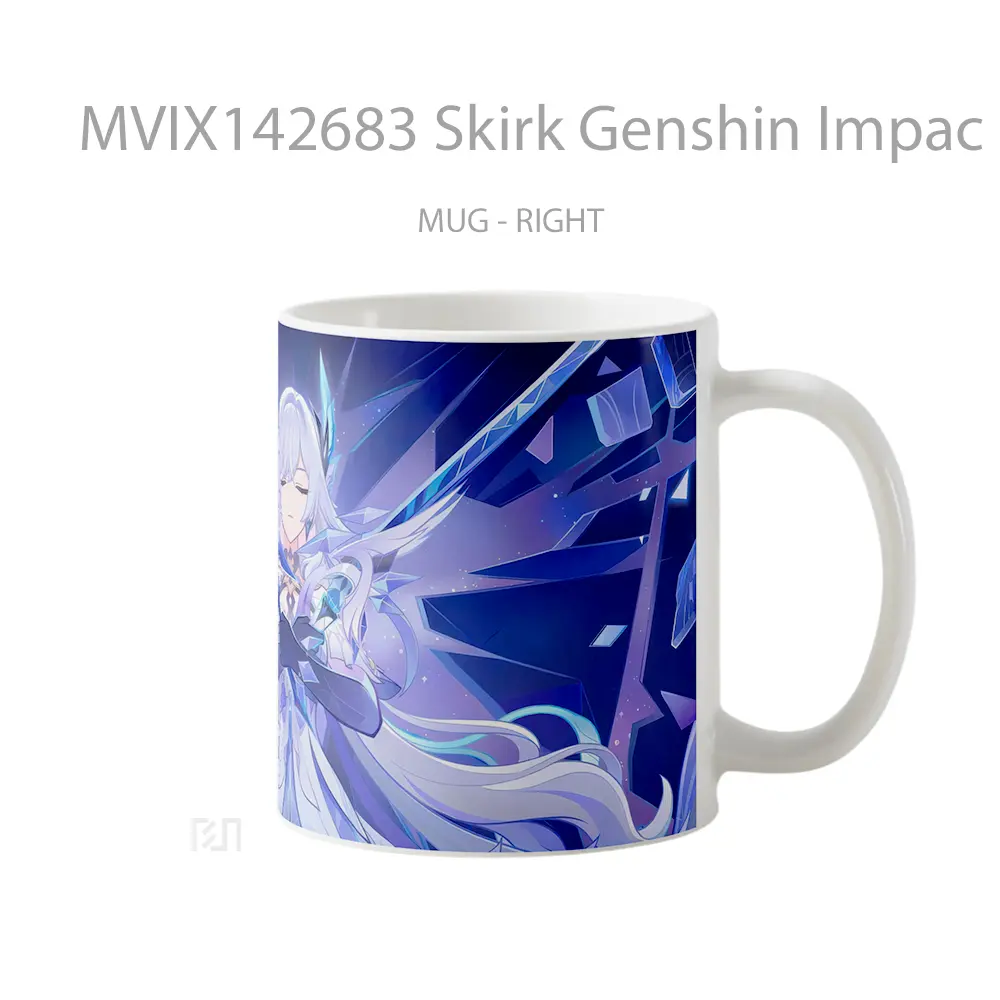 Mug Skirk Genshin Impac Gelas Keramik Unik - All-side / Desain