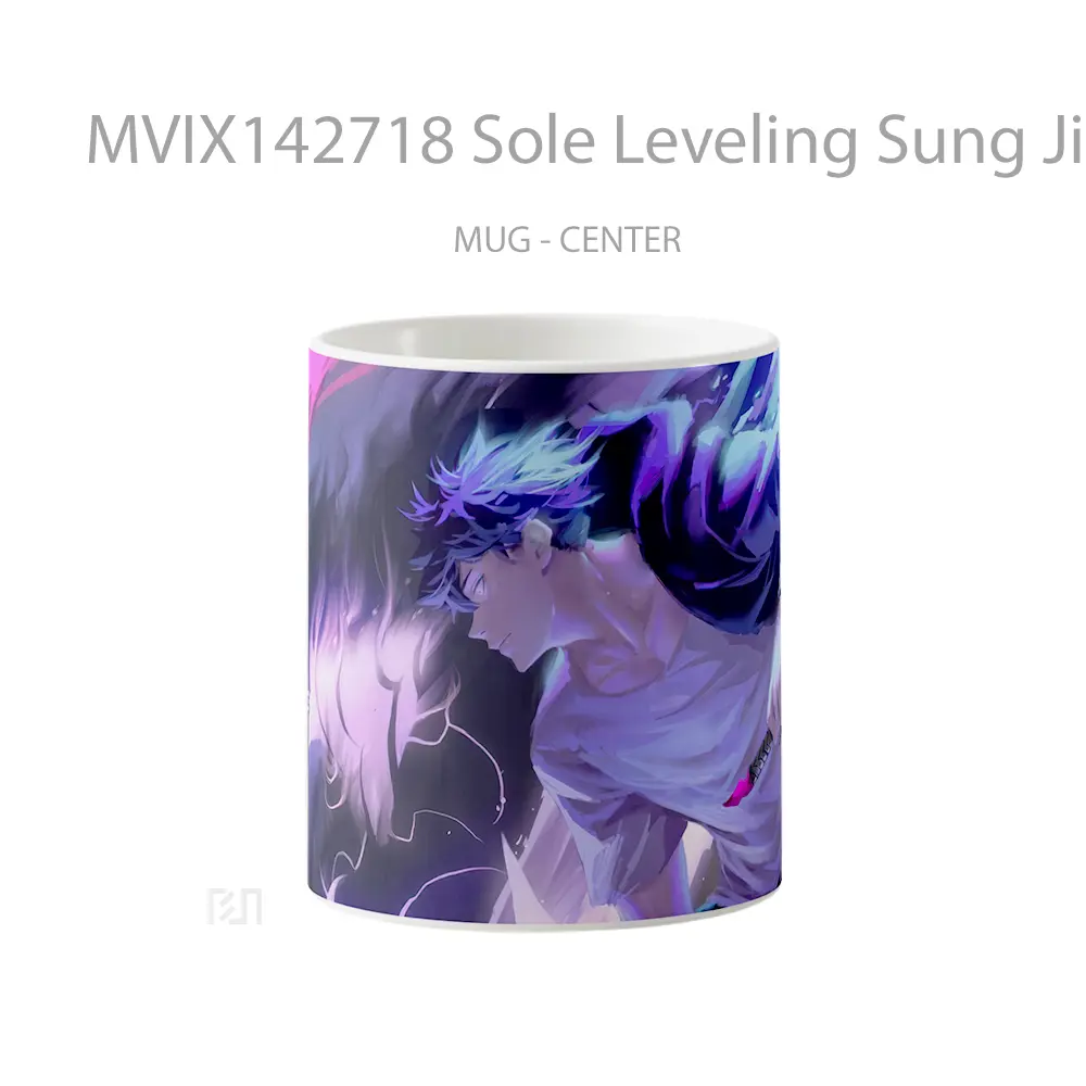 Mug Sole Leveling Sung Jin Woo Igris Shadow Gelas Keramik Unik