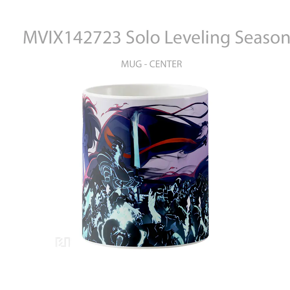 Mug Solo Leveling Season 2 Sung Jinwoo Shadow Summon Gelas Pemandangan Alam