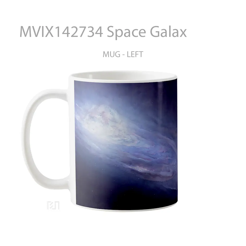 Mug Space Galax Gelas Keramik Unik - All-side / Desain