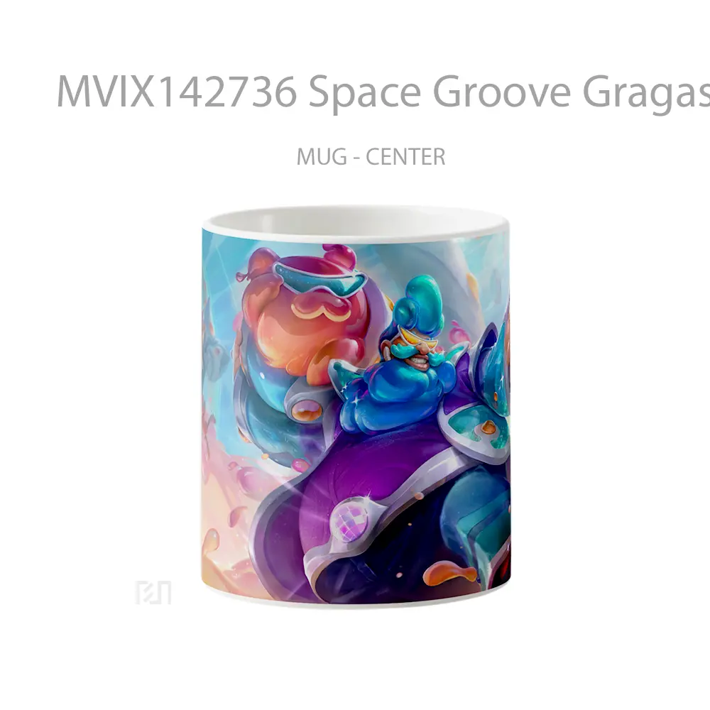 Mug Space Groove Gragas Skin Lol Splash Art Cangkir Gamer