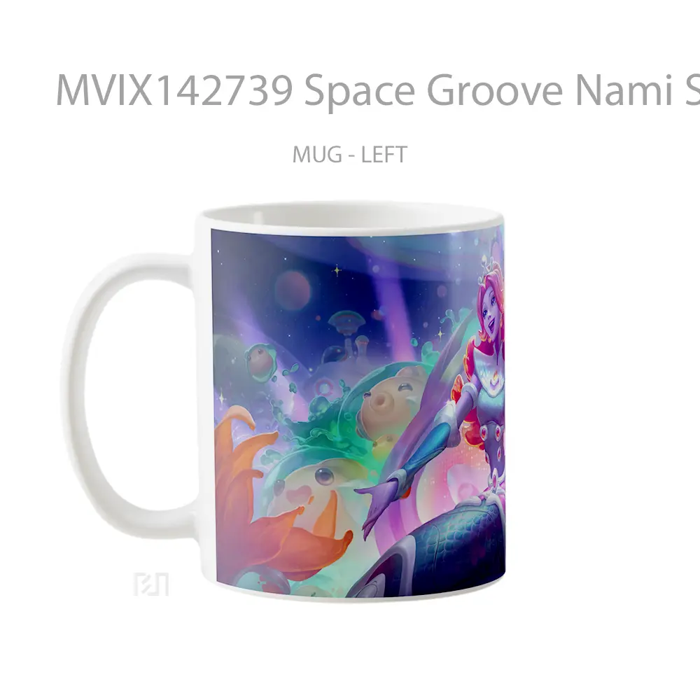 Mug Space Groove Nami Skin Lol Splash Art Cangkir Gamer - All-side / Desain