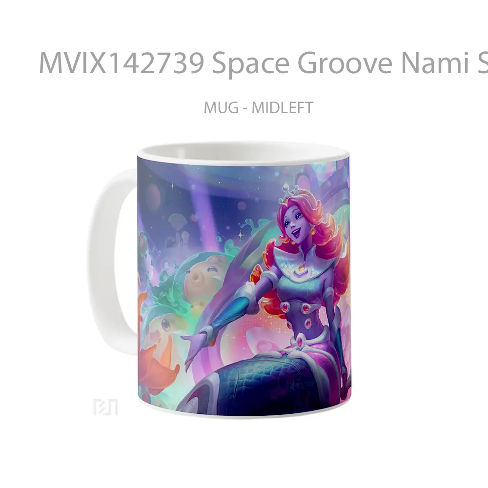 Mug Space Groove Nami Skin Lol Splash Art Cangkir Gamer - All-side / Desain