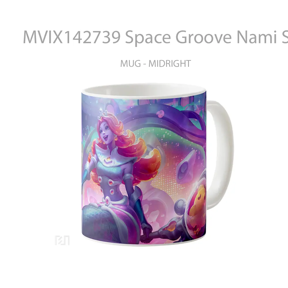 Mug Space Groove Nami Skin Lol Splash Art Cangkir Gamer - All-side / Desain
