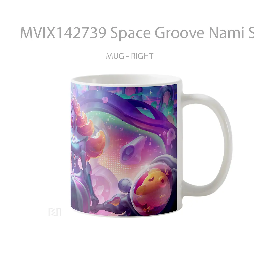 Mug Space Groove Nami Skin Lol Splash Art Cangkir Gamer - All-side / Desain