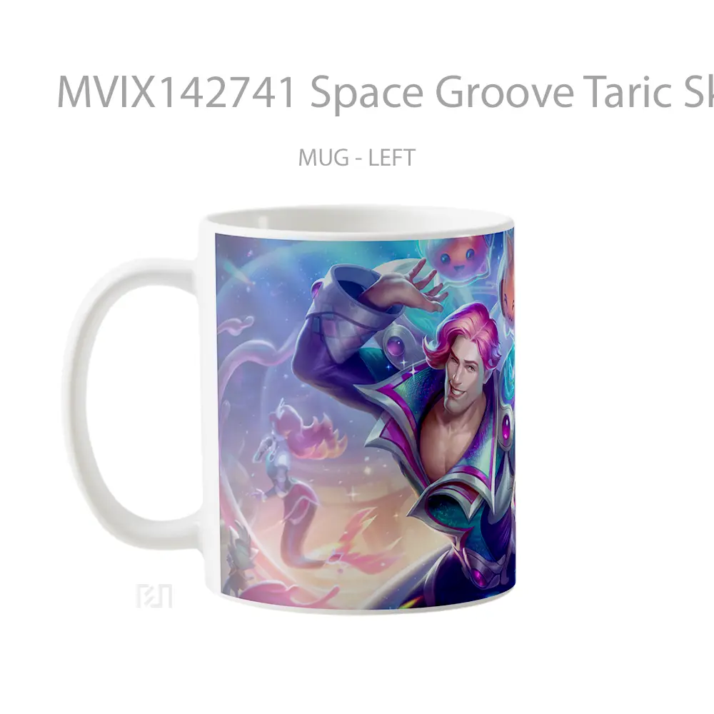 Mug Space Groove Taric Skin Lol Splash Art Cangkir Gamer - All-side / Desain