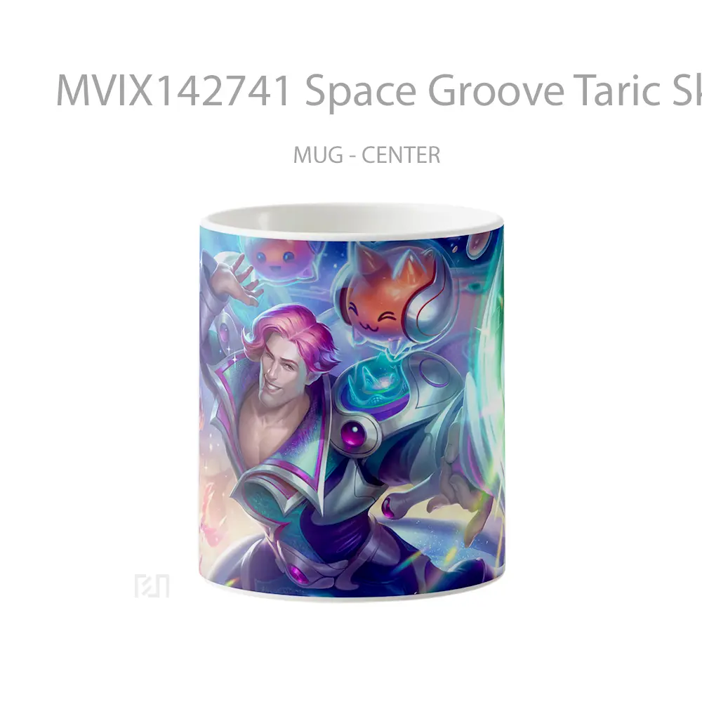 Mug Space Groove Taric Skin Lol Splash Art Cangkir Gamer