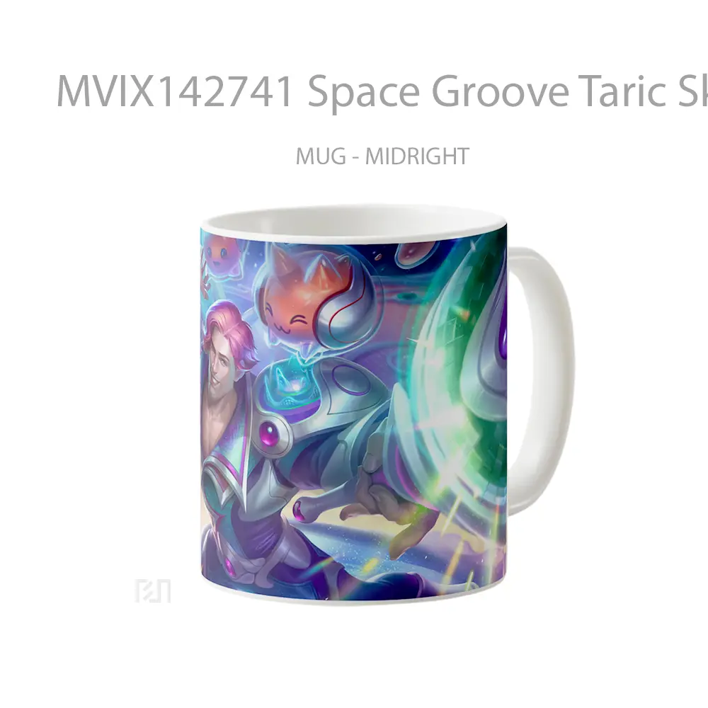 Mug Space Groove Taric Skin Lol Splash Art Cangkir Gamer - All-side / Desain