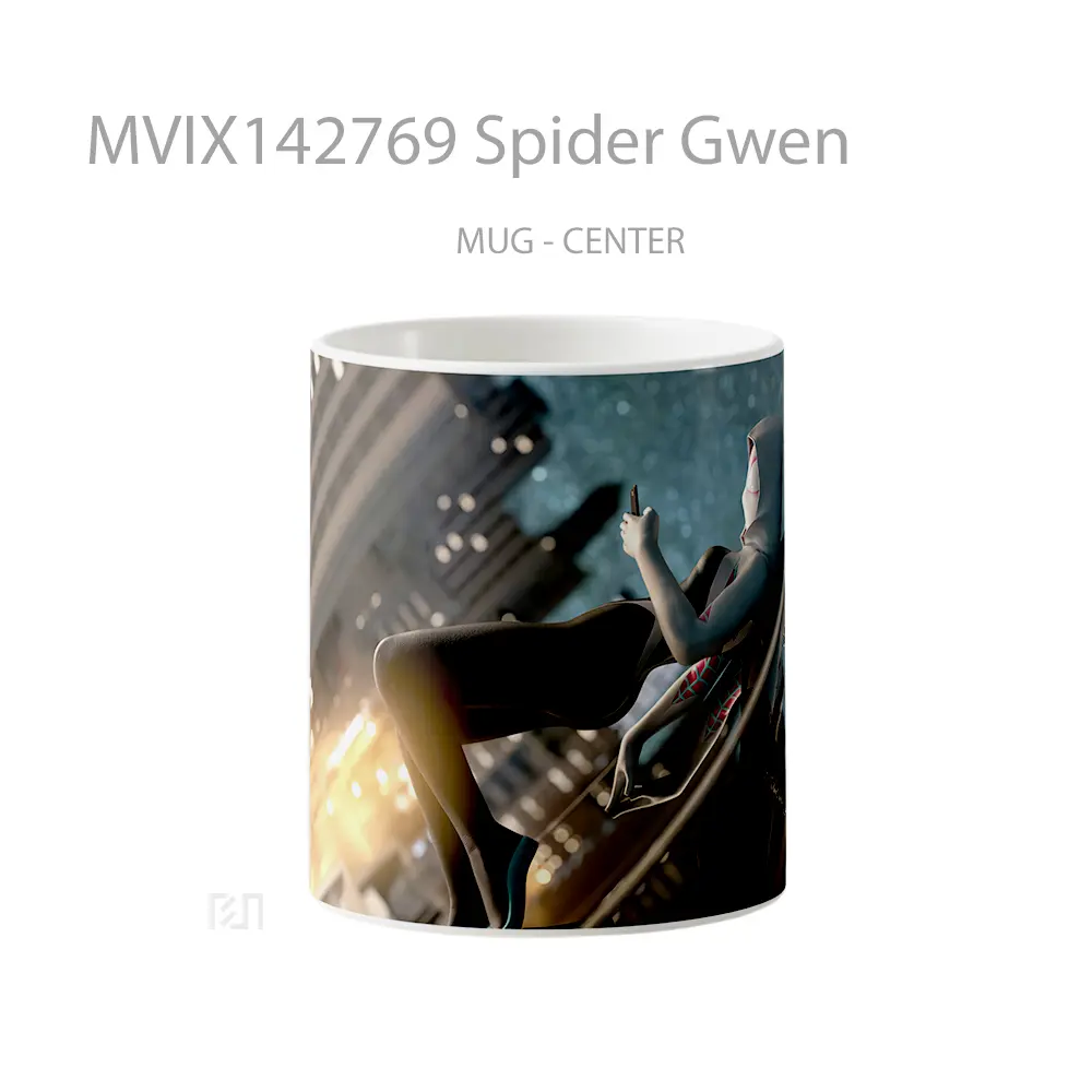 Mug Spider Gwen Gelas Keramik Unik