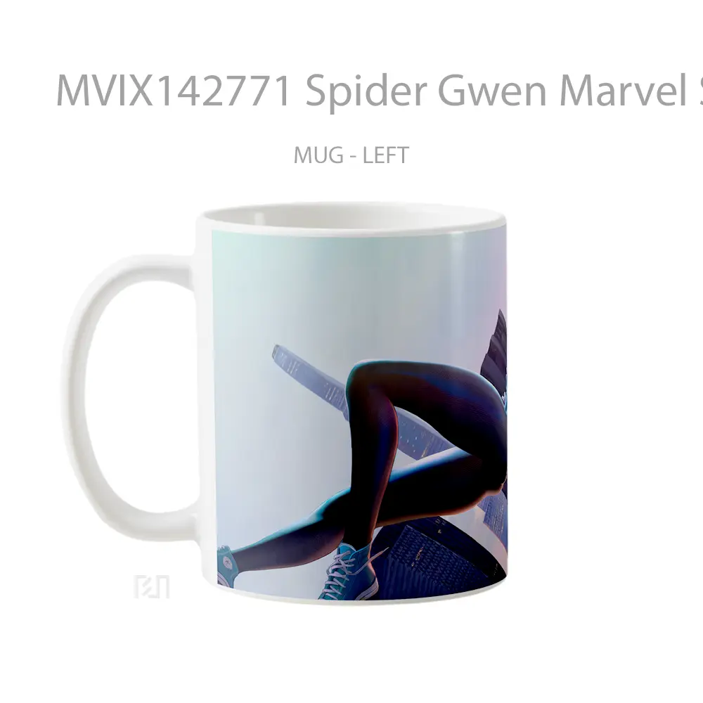 Mug Spider Gwen Marvel Superher Gelas Superhero - All-side / Desain