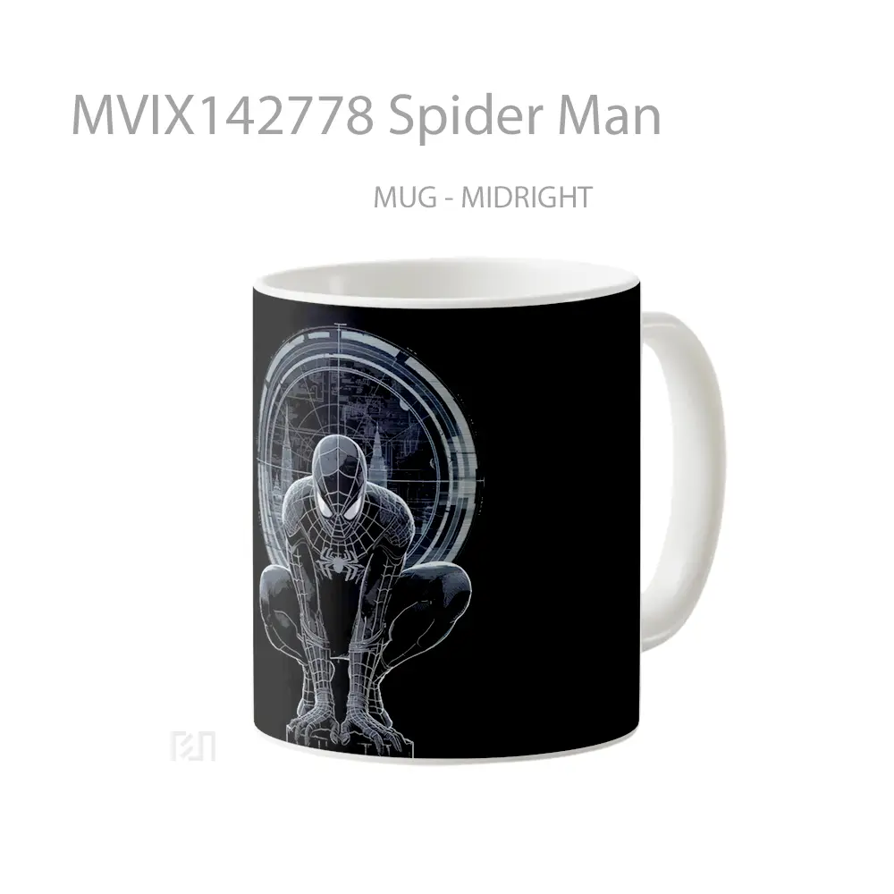Mug Spider Man Gelas Keramik Unik - All-side / Desain