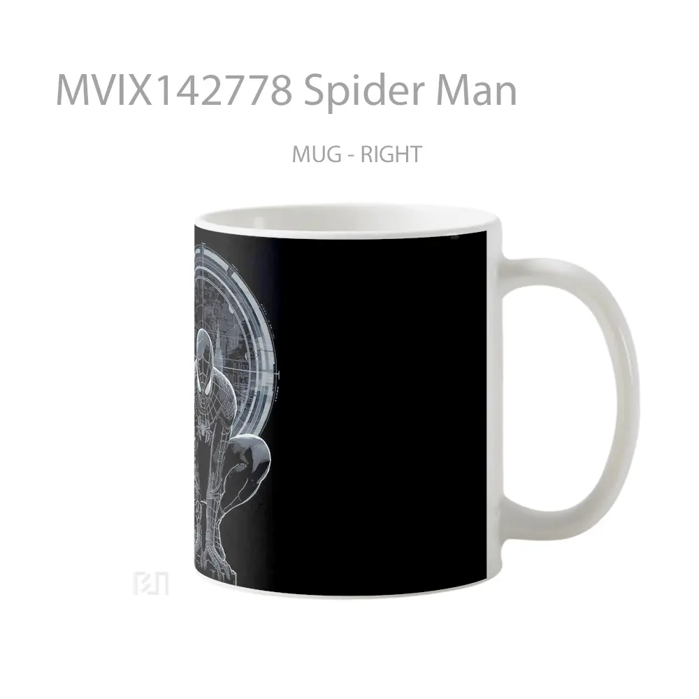 Mug Spider Man Gelas Keramik Unik - All-side / Desain