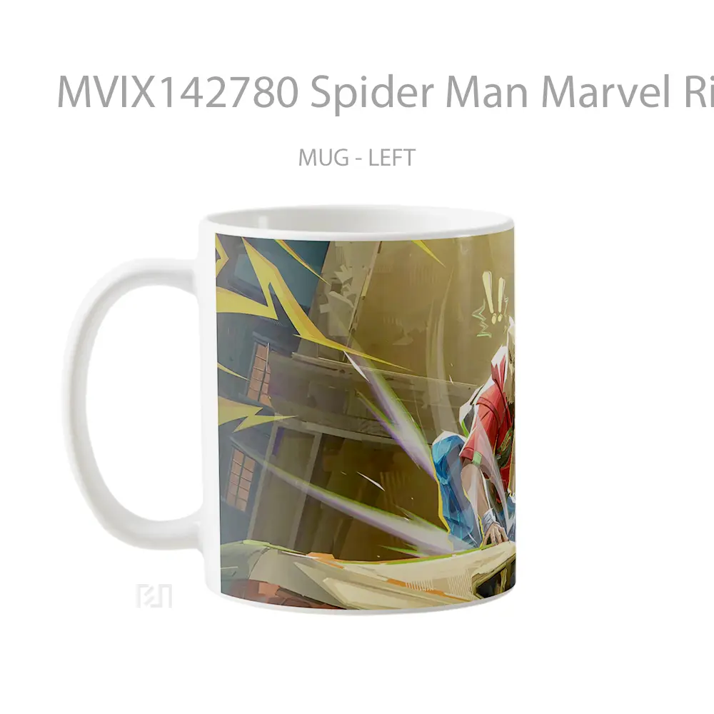 Mug Spider Man Marvel Rivals Mvp Bag Man Beyond Skin Gelas Superhero - All-side / Desain