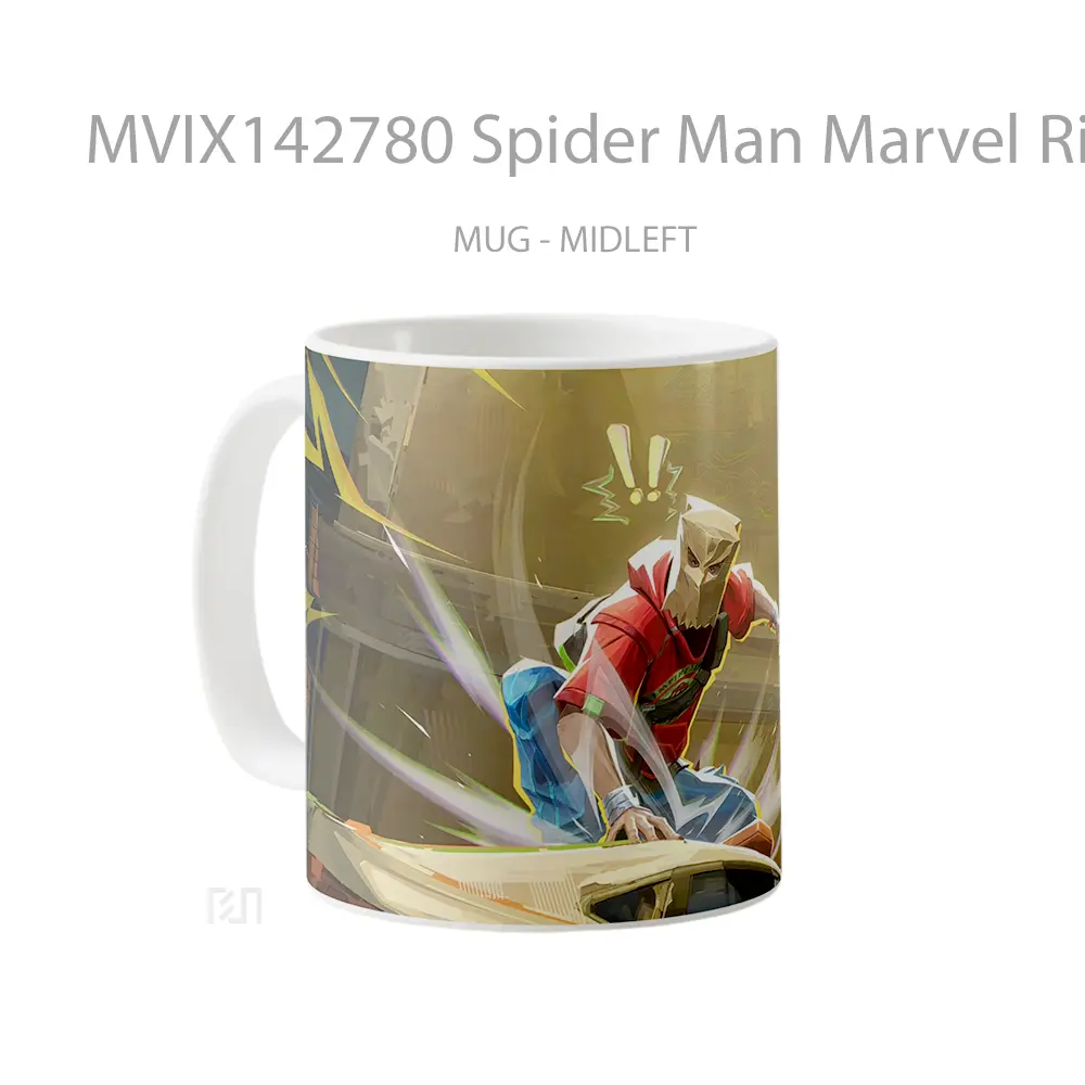 Mug Spider Man Marvel Rivals Mvp Bag Man Beyond Skin Gelas Superhero - All-side / Desain