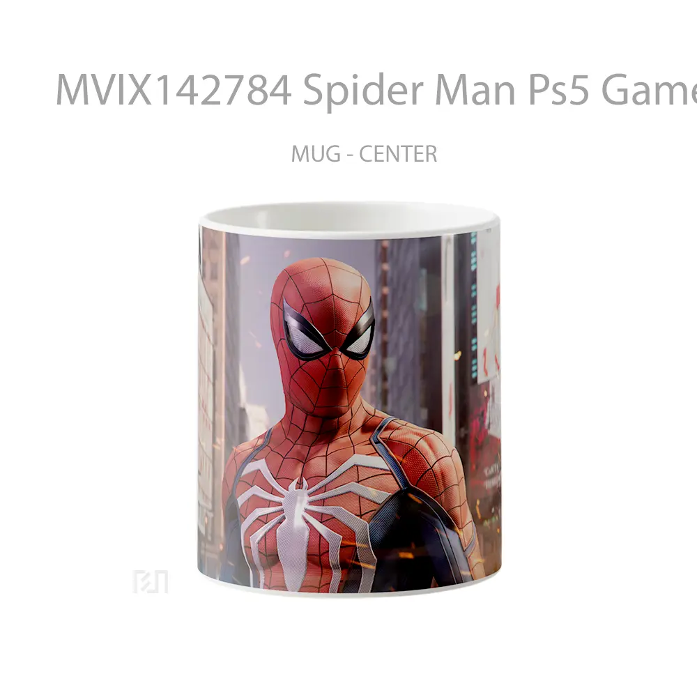 Mug Spider Man Ps5 Game Cangkir Gamer