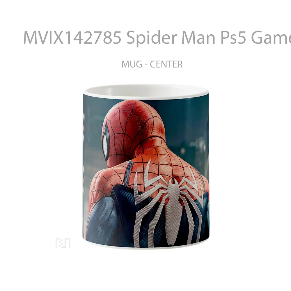 Mug Spider Man Ps5 Game Cangkir Gamer