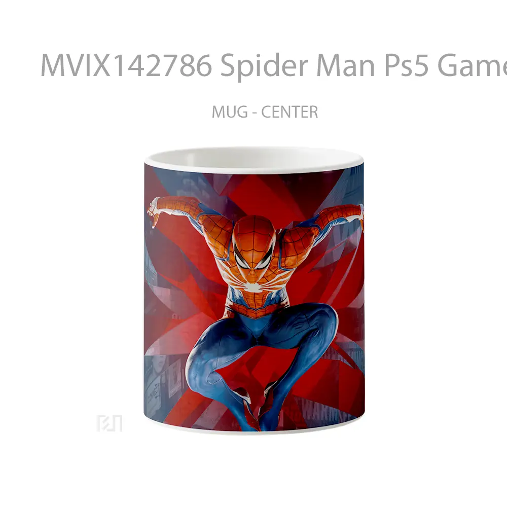 Mug Spider Man Ps5 Game Cangkir Gamer