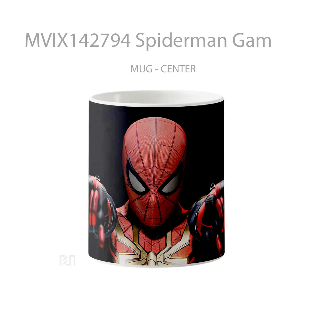 Mug Spiderman Gam Gelas Keramik Unik