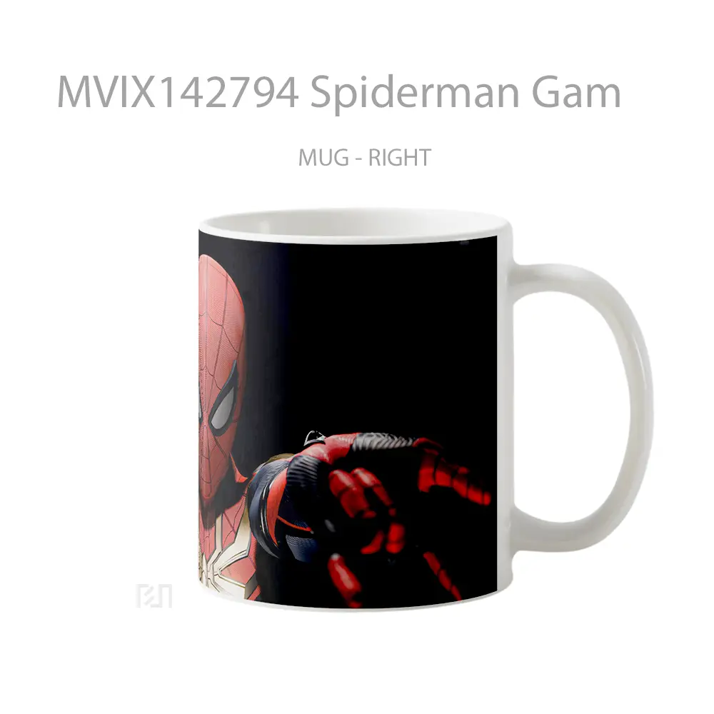 Mug Spiderman Gam Gelas Keramik Unik - All-side / Desain