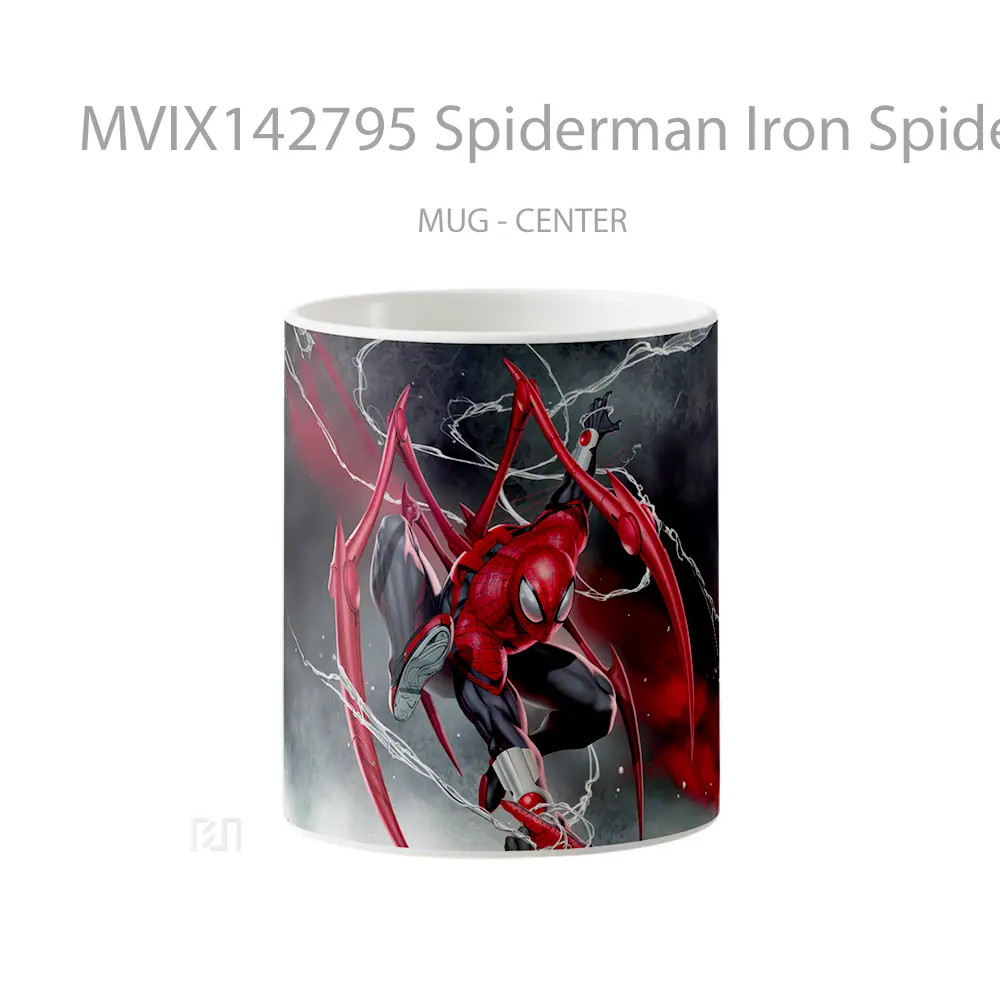 Mug Spiderman Iron Spide Gelas Keramik Unik