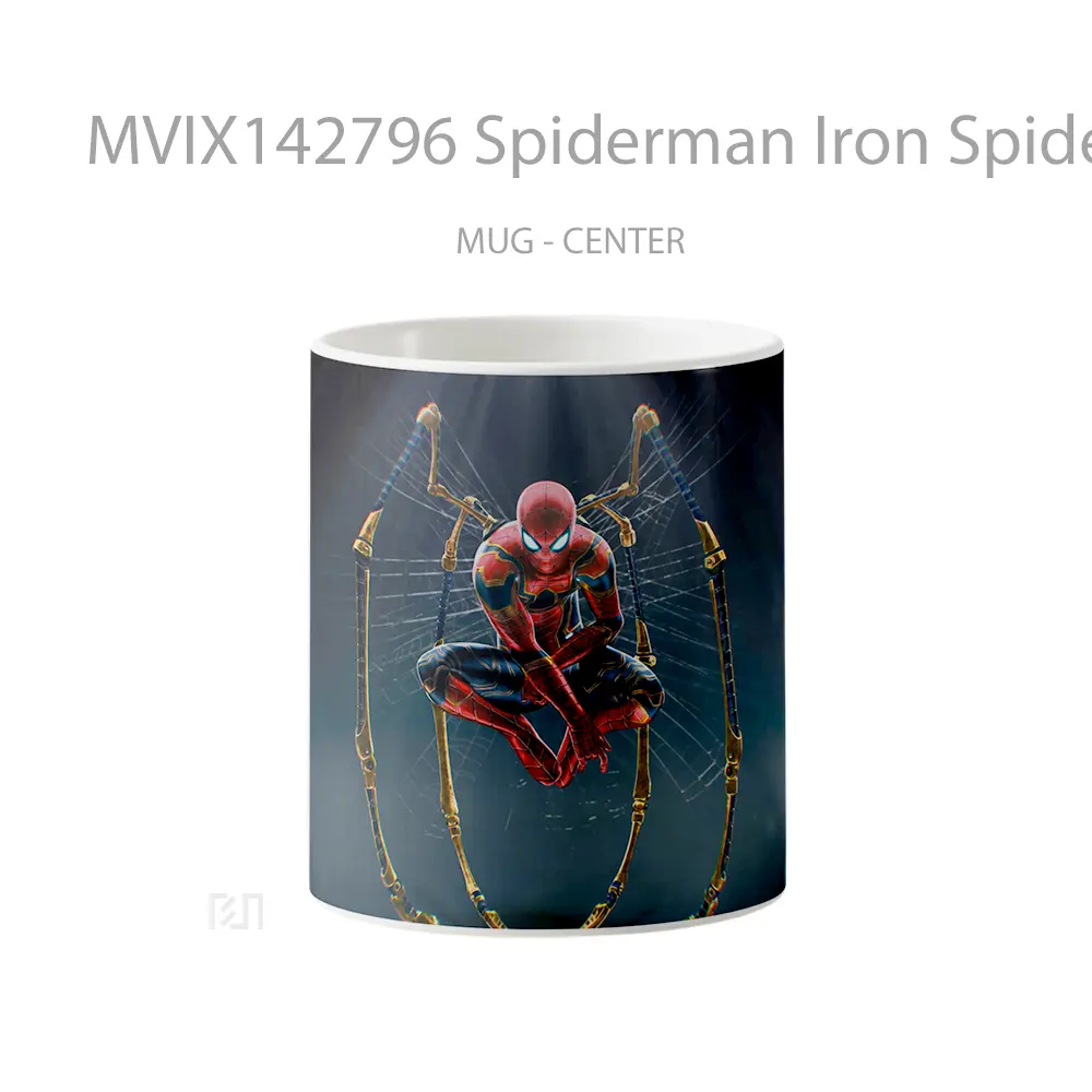 Mug Spiderman Iron Spider Sui Gelas Keramik Unik