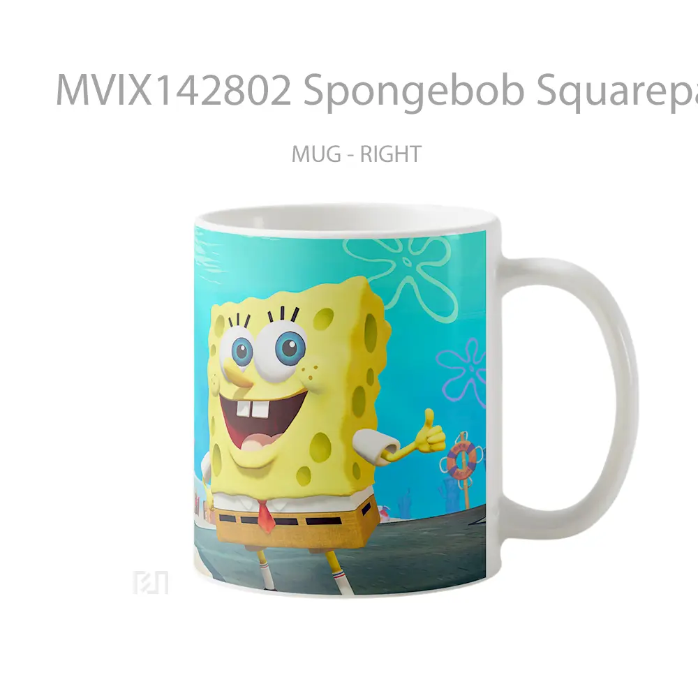 Mug Spongebob Squarepants House Gelas Keramik Unik - All-side / Desain