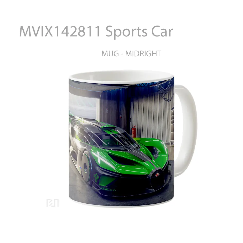 Mug Sports Car Gelas Keramik Unik - All-side / Desain