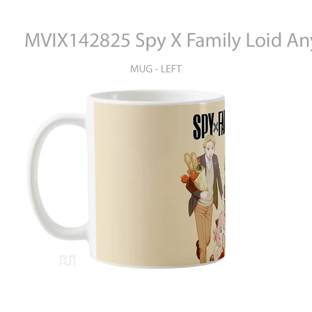 Mug Spy X Family Loid Anya Yor Gelas Keramik Unik - All-side / Desain