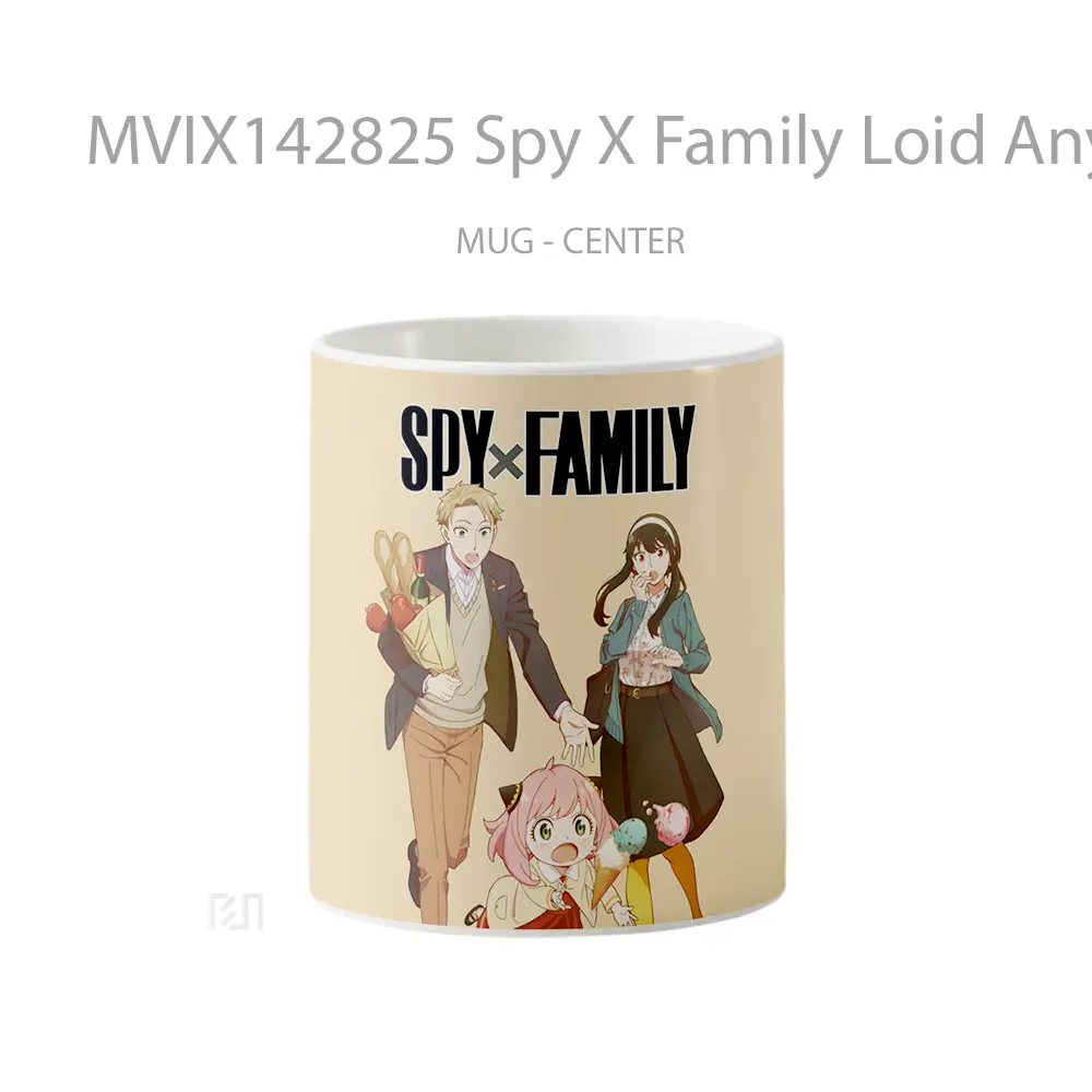 Mug Spy X Family Loid Anya Yor Gelas Keramik Unik