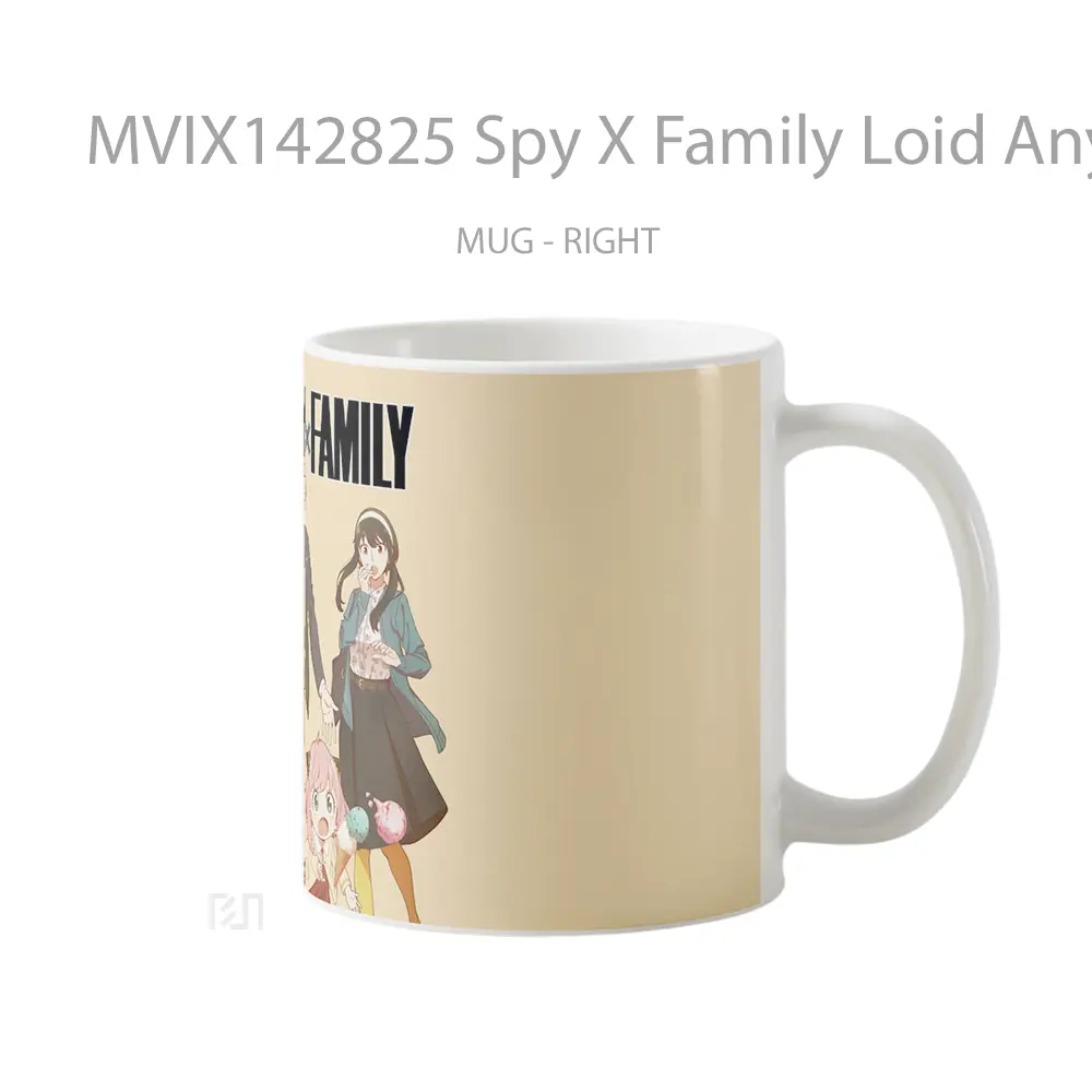Mug Spy X Family Loid Anya Yor Gelas Keramik Unik - All-side / Desain